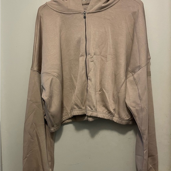 Gilly Hicks Taupe Beige Zip-Up Hoodie
NEVER WORN - Picture 1 of 4